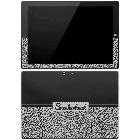 Elephant Print Sneakerhead Black Surface Pro 3 Skin